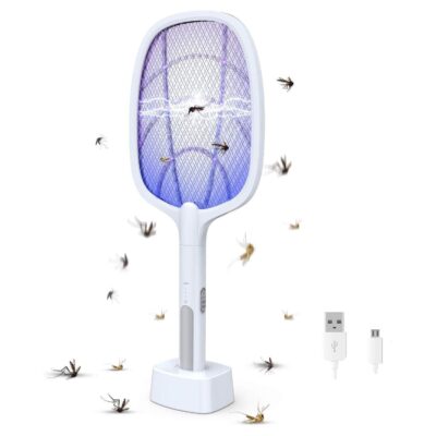 Electric Mosquito Racket - Safe & Fast Mosquito Killer