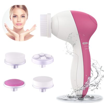 5 in 1 Facial Massage Machine – Deep Cleansing & Skin Care Device